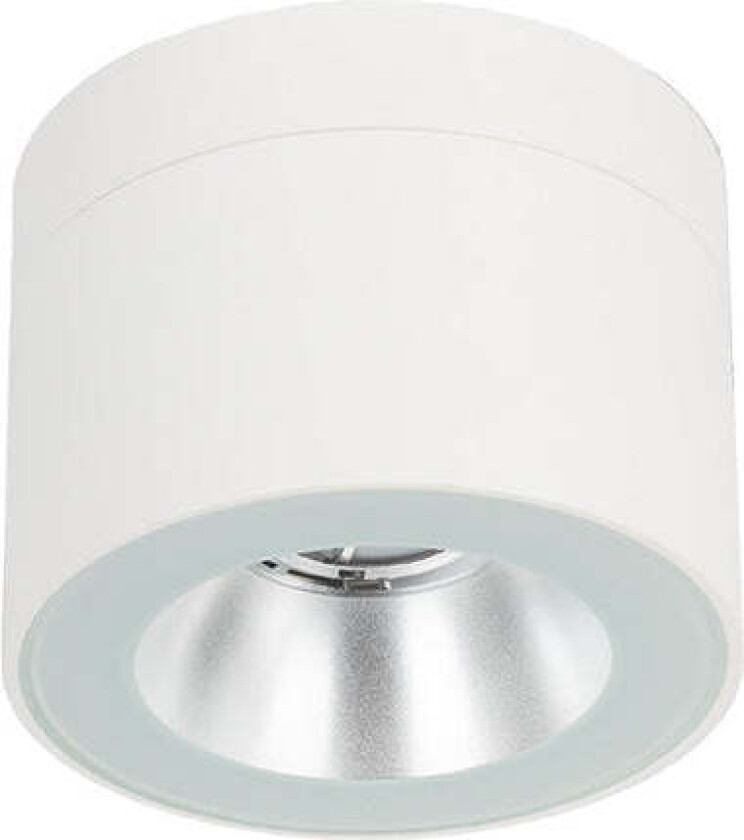 Nidaros 2120 taklampe utendørs 10,7W Dimbar 3000K IP65 - Hvit