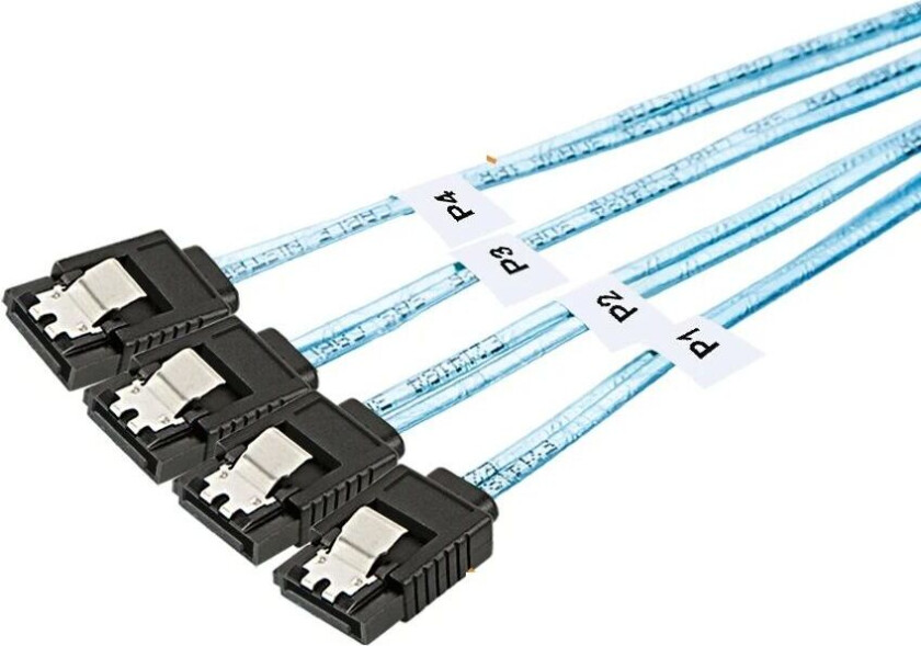 Nsf Mini SAS kabel SFF-8087 til SATA Mini SAS Breakout kabel SFF8087 til SATA