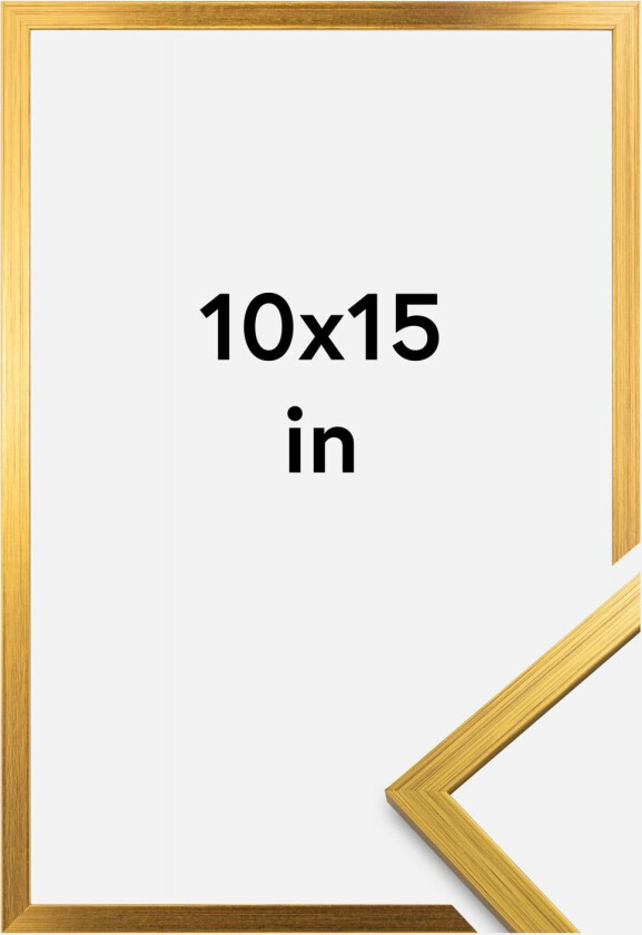 Ramme Edsbyn Akrylglass Gull 10x15 Inches (25,4x38,1 Cm)