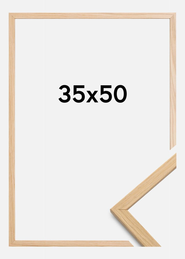 Ramme Edsbyn Akrylglass Eik 35x50 Cm