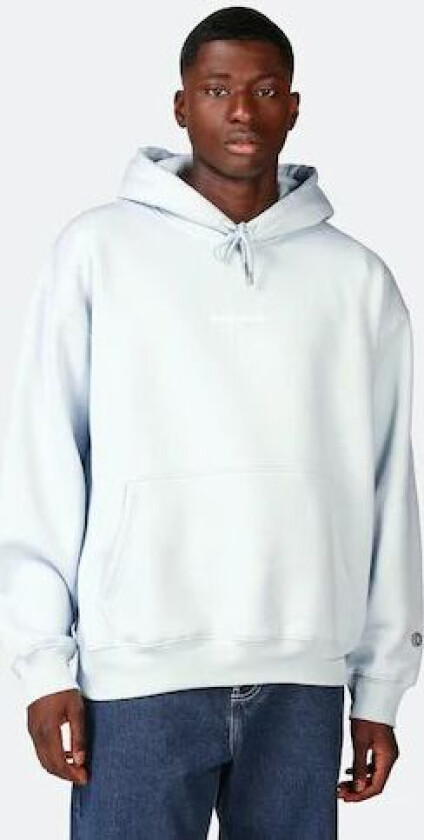 Face hettegenser Hvit Unisex L