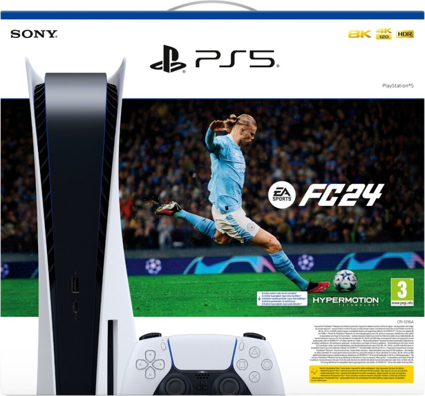 Playstation 5 Standard + Ea Fc 24 825gb