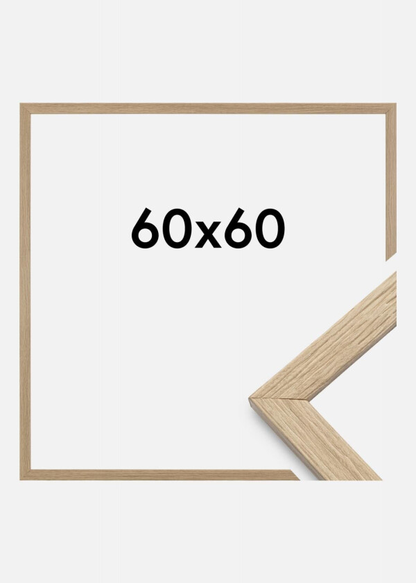 Ramme Stilren Eik 60x60 Cm