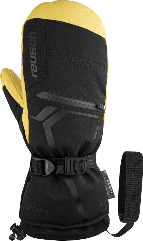 Down Spirit GTX Mitten black/camel 6,5