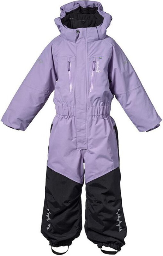 Penguin Snowsuit Lavender 128