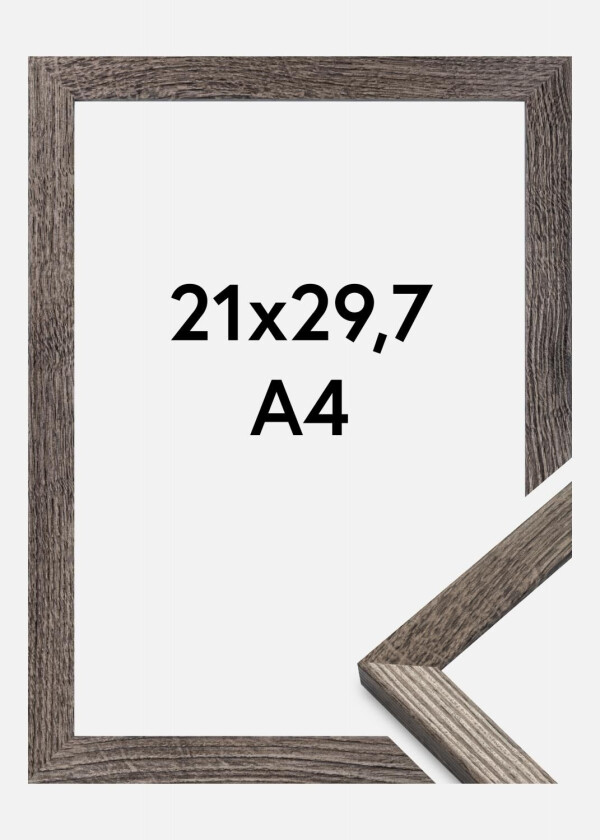 Ramme Fiorito Akrylglass Valnøtt 21x29,7 Cm (A4)