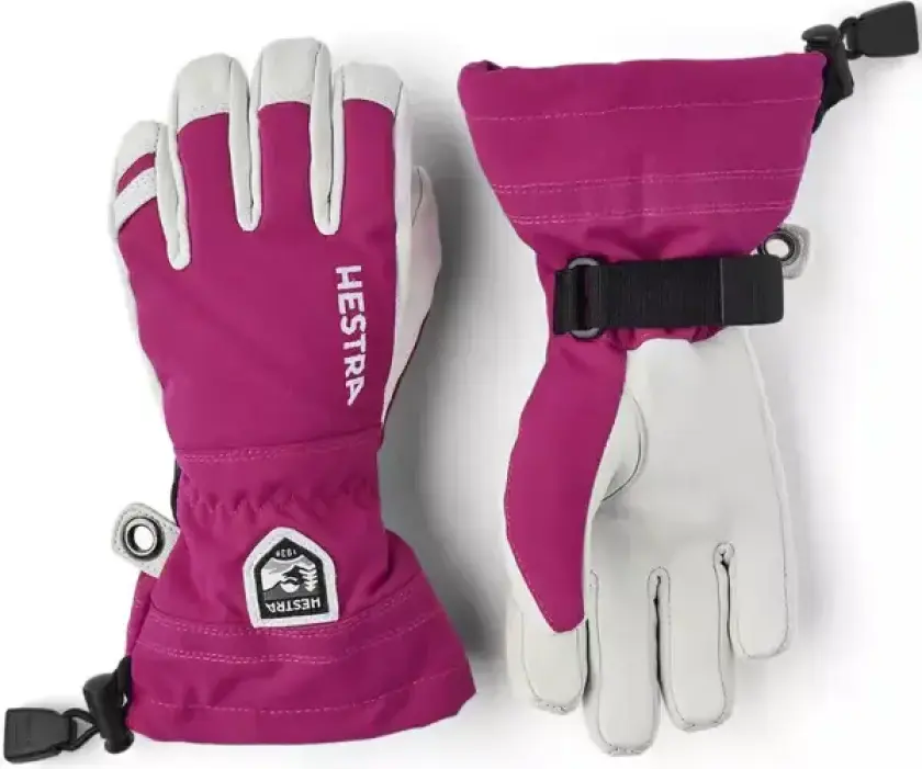 Army Leather Heli Ski Fuchsia 12-13år