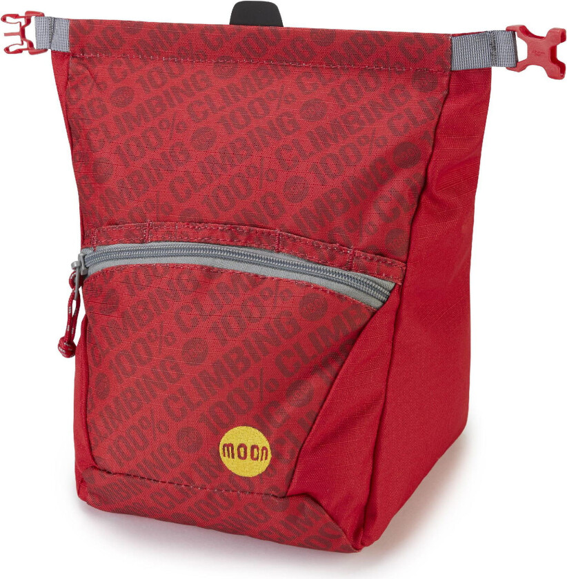 Moon Bouldering Chalk Bag 100% True Red