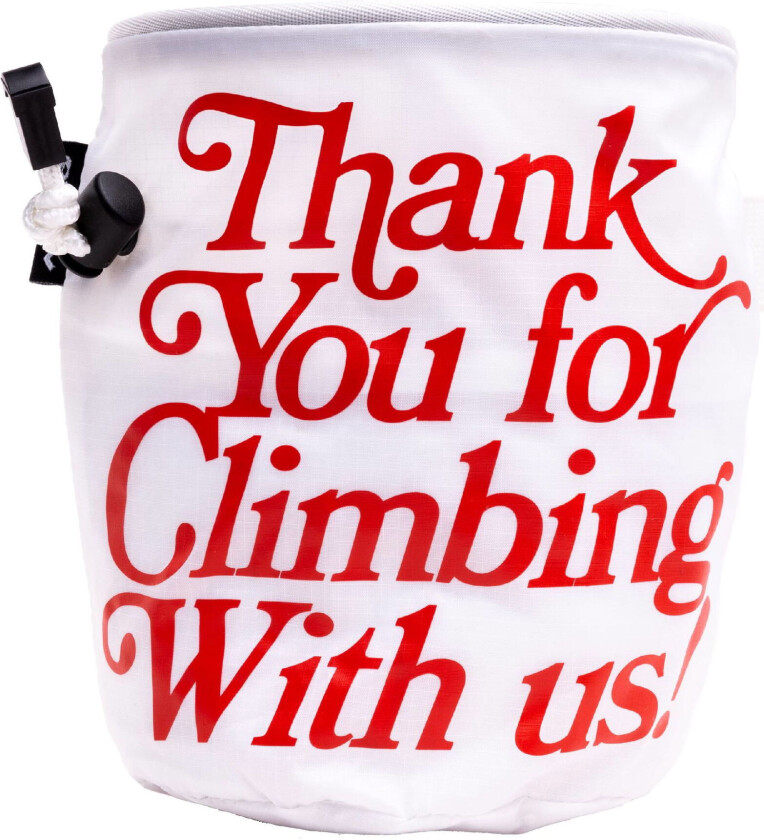 Bodega chalkbag white/red
