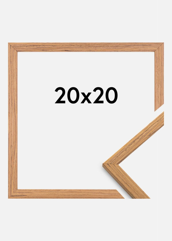 Ramme Edsbyn Teak 20x20 Cm