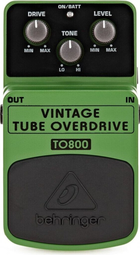 Bilde av TO800 Vintage Tube Overdrive Effektpedal