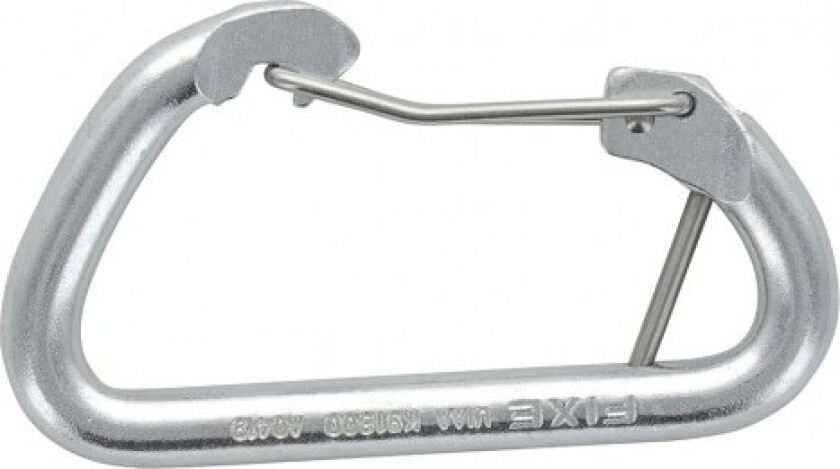 Steel gym carabiner