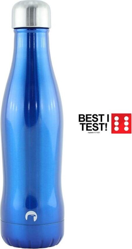 Termoflaske "Curve" Stål Ocean Blue Ocean Blue unisex