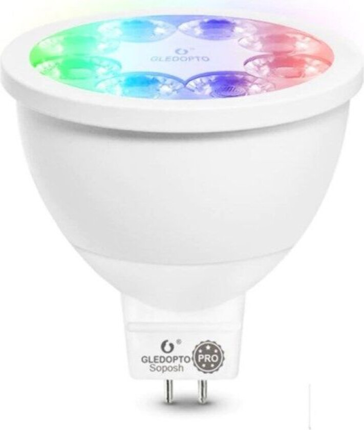 Smart MR16 12 V LED-pære RGB+CCT 250 lm