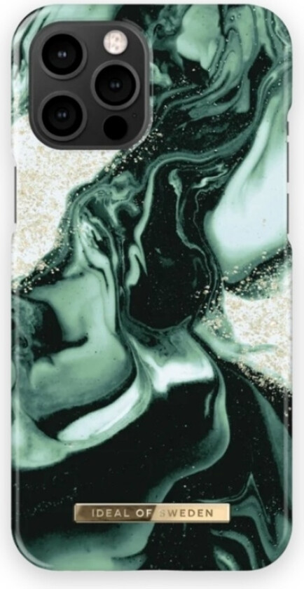 Mobildeksel for iPhone 13 Pro Max Golden Olive Marble
