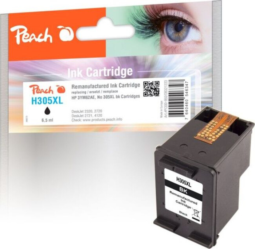 HP 305XL Blekkpatron - Svart