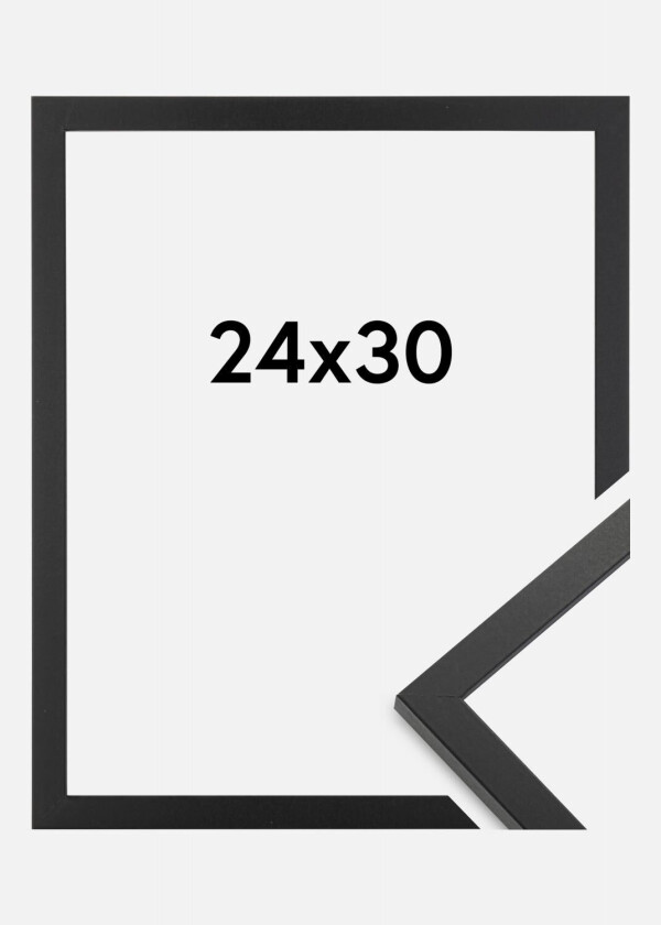 Ramme Trendy Akrylglass Svart 24x30 Cm