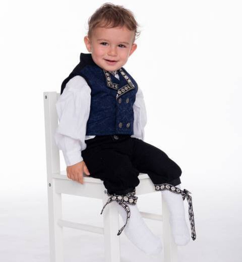 Blå Festdrakt Baby Gutt