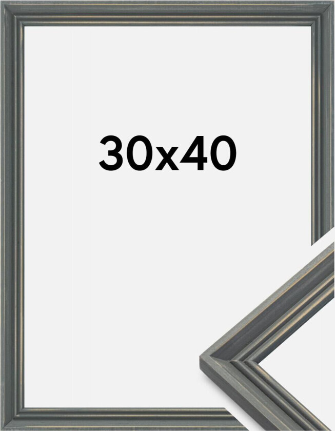 ZEP Ramme Vintage Home Grå 30x40 Cm