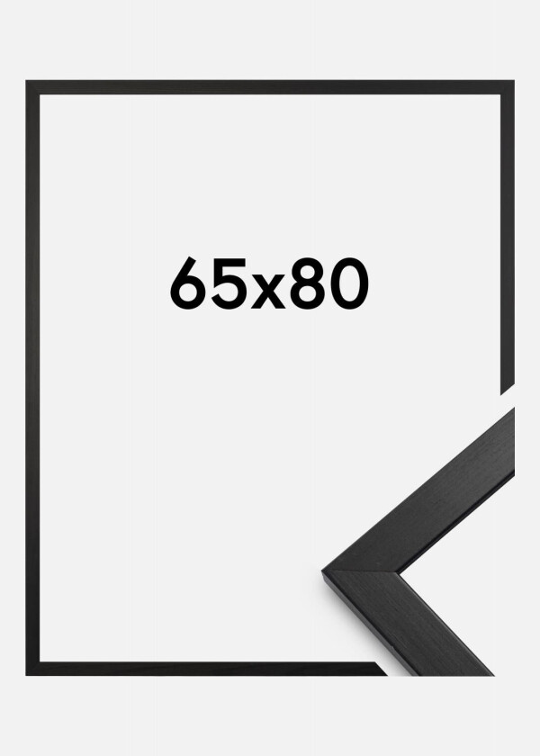 Ramme Stilren Akrylglass Svart 65x80 Cm