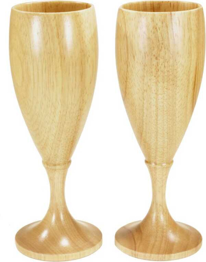 Wooden Wine Glass, vinglass STD