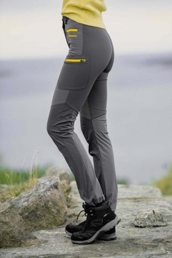 Liabekk Rec Slim Pants, turbukse, dame Castlerock/ Ebony/ S