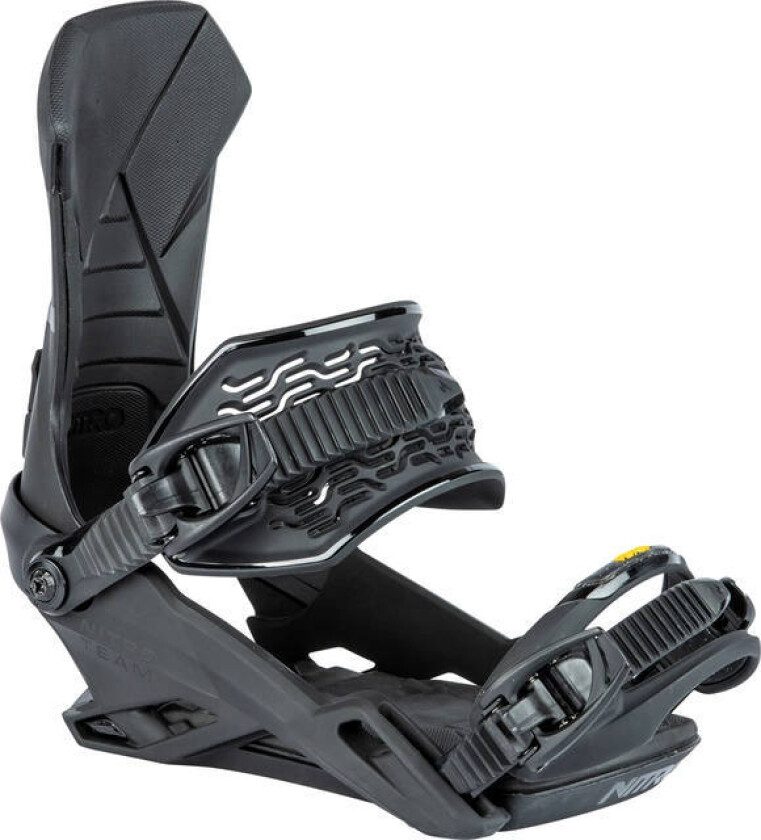 NITRO Snowboard Bindings Team 23/24, snowboardbindinger, unisex ULTRA BLACK