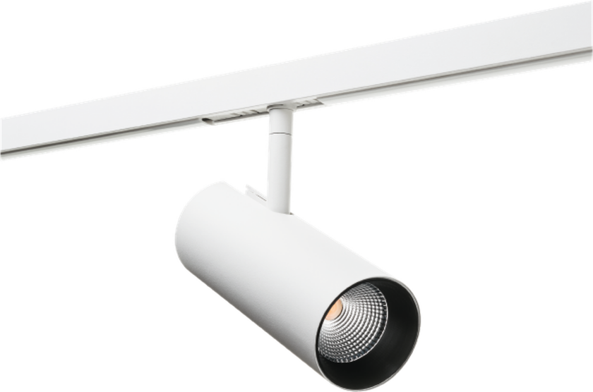 Zip Tube Mini for spotskinne 14W 2700K RA98 Dimbar - Hvit