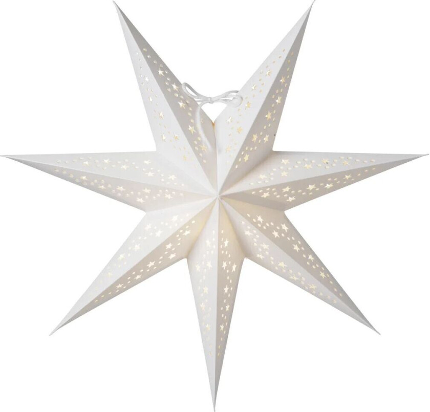 Vintergatan adventsstjerne 44 cm Hvit