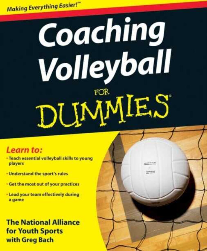 Coaching Volleyball For Dummies av The National Alliance For Youth Sports