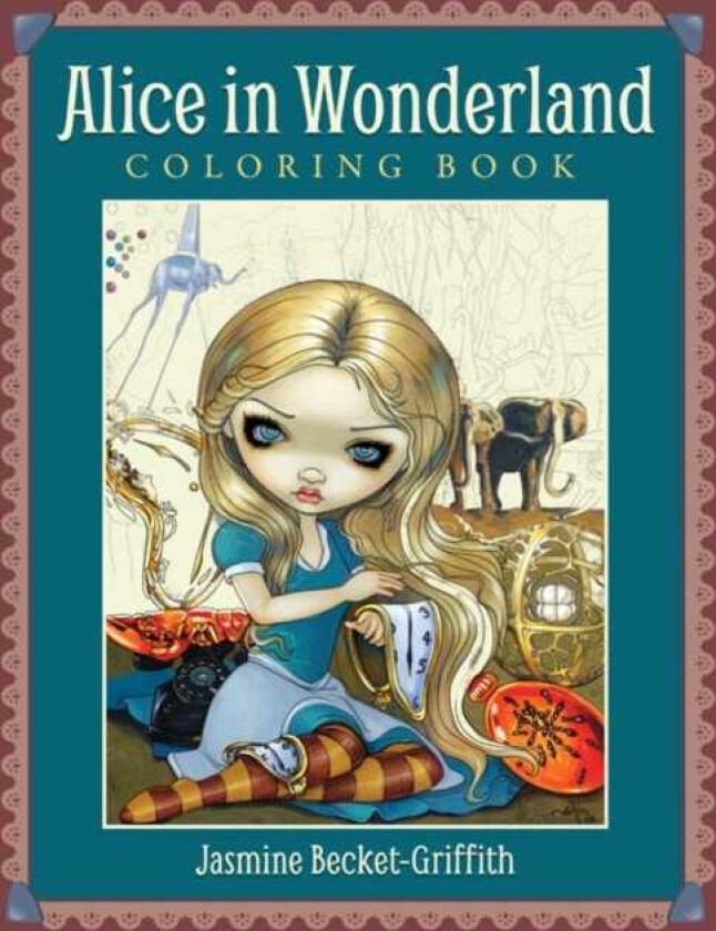Alice in Wonderland Coloring Book