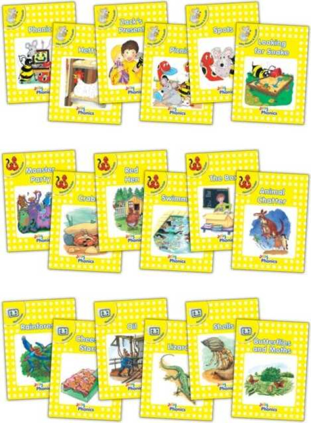 Jolly Phonics Readers, Complete Set Level 2 av Sara Wernham