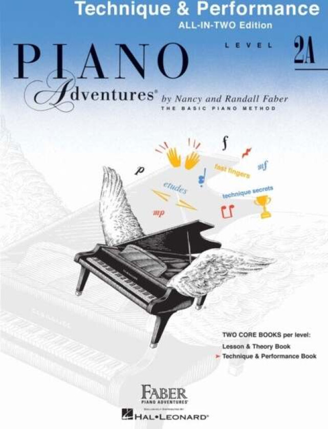 Piano Adventures All-In-Two Level 2A Tech. & Perf.