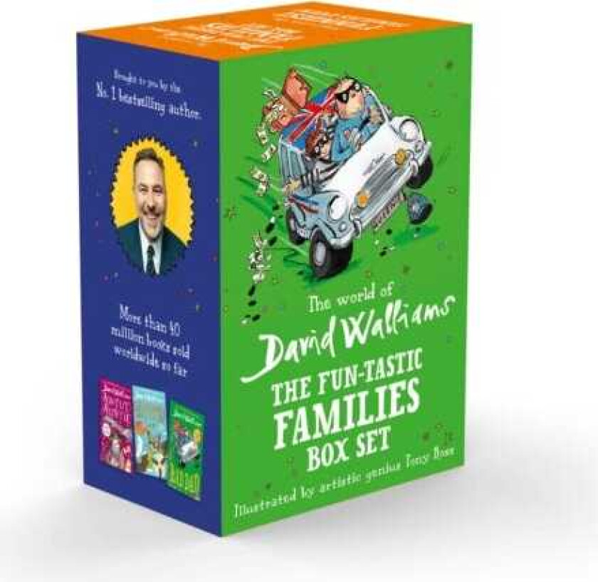 The World of David Walliams: Fun-Tastic Families Box Set av David Walliams