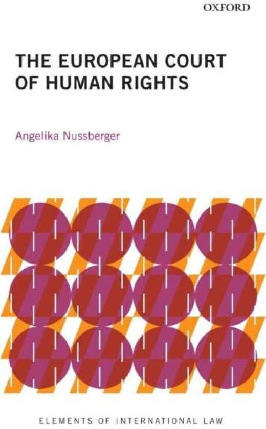 The European Court of Human Rights av Angelika (Director of the Institute of Eastern European Law and Chair of Constitutional Law International Law an