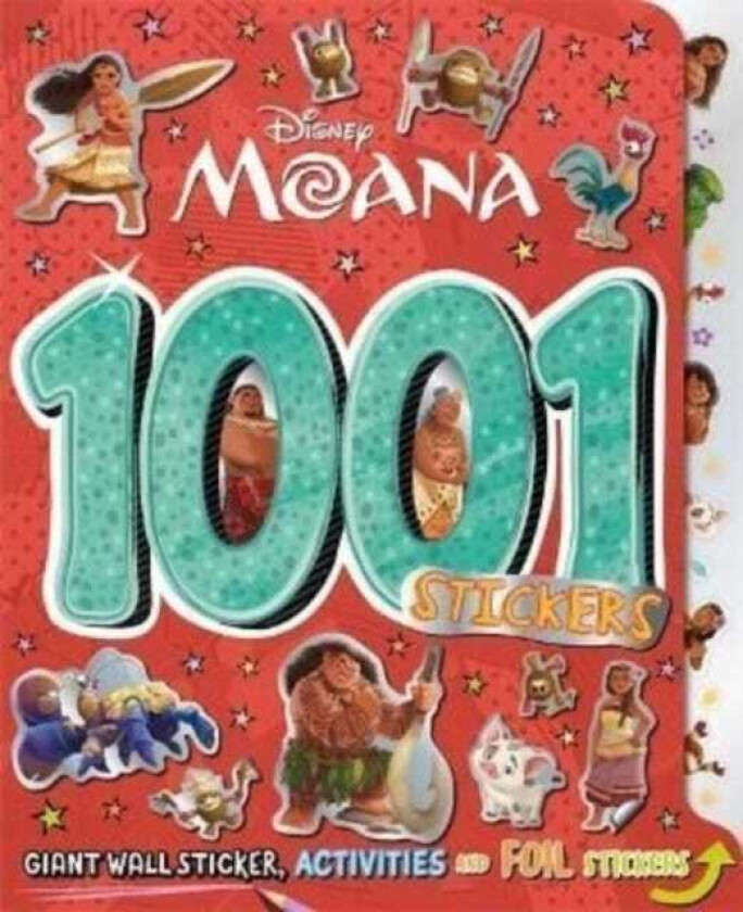 Disney Moana: 1001 Stickers av Walt Disney