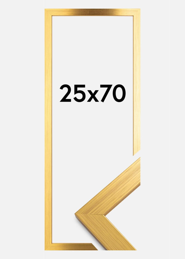 Ramme Gold Wood 25x70 Cm