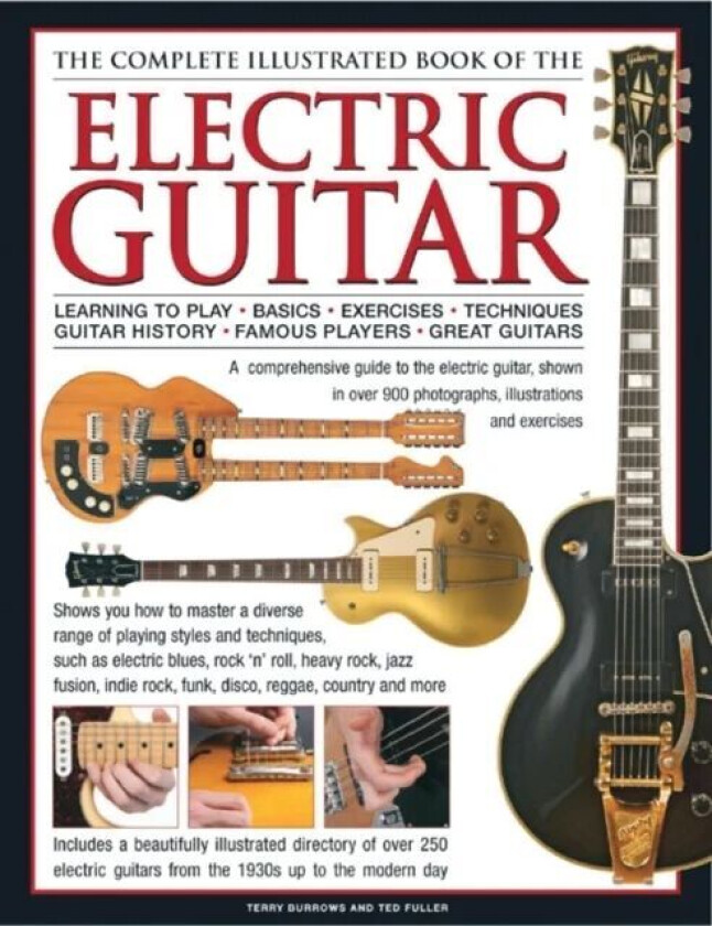 Electric Guitar, The Complete Illustrated Book of The av Terry Burrows, Ted Fuller