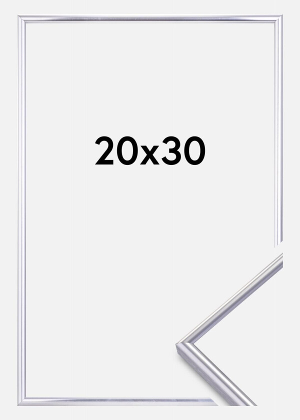 Focus Ramme Can-Can Sølv 20x30 Cm