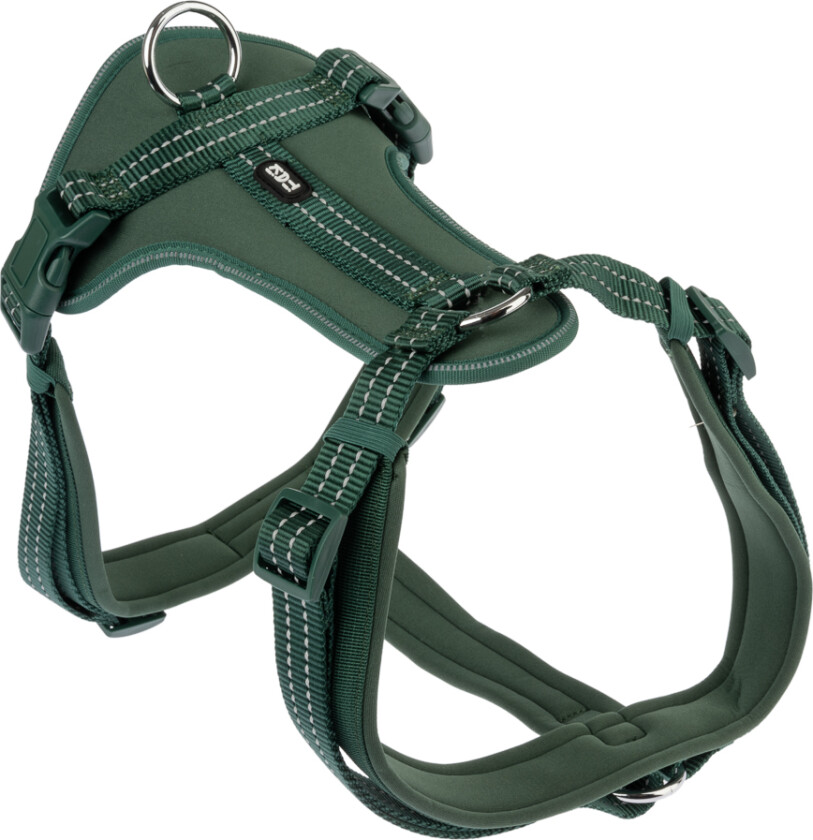 sele neopren, grønn - Stl XL: 62 - 110 cm brystomkrets