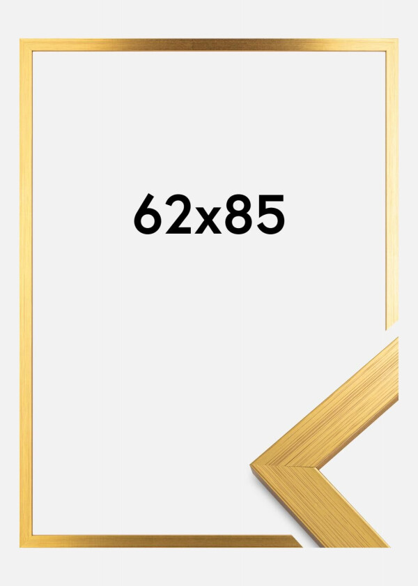 Ramme Gold Wood Akrylglass 62x85 Cm