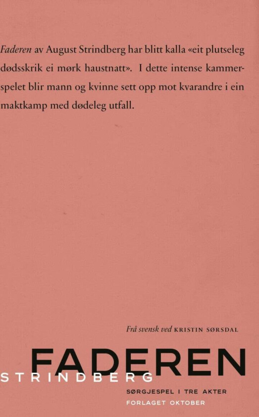 Faderen av August Strindberg