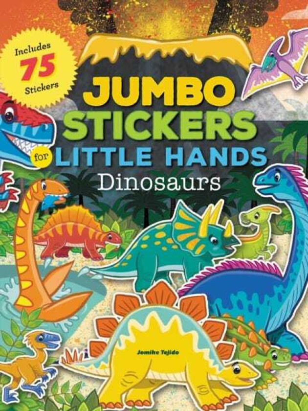 Jumbo Stickers for Little Hands: Dinosaurs av Jomike Tejido