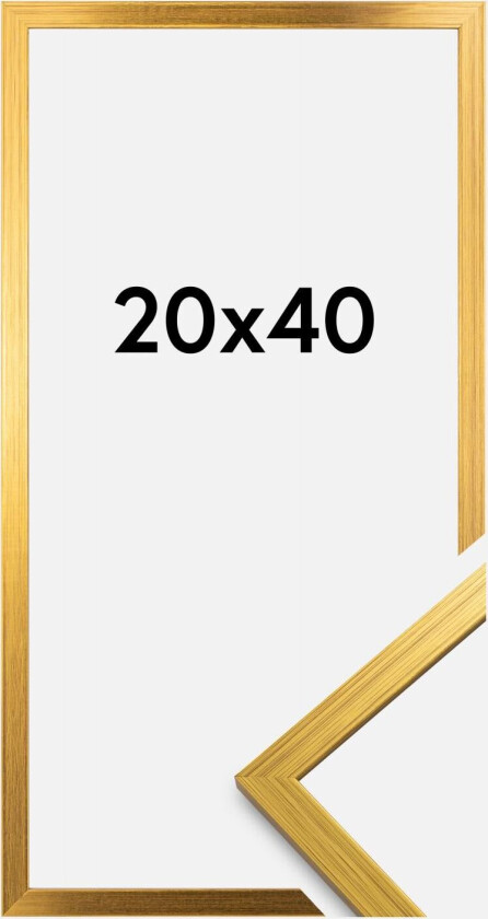 Ramme Edsbyn Gull 20x40 Cm