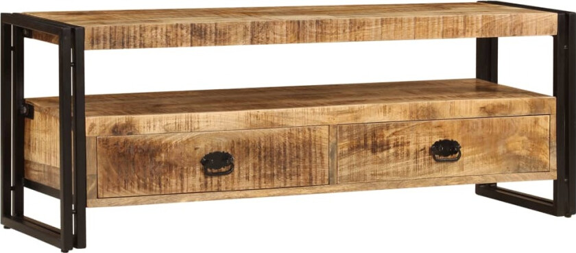 TV-benk 120x35x45 cm heltre mango