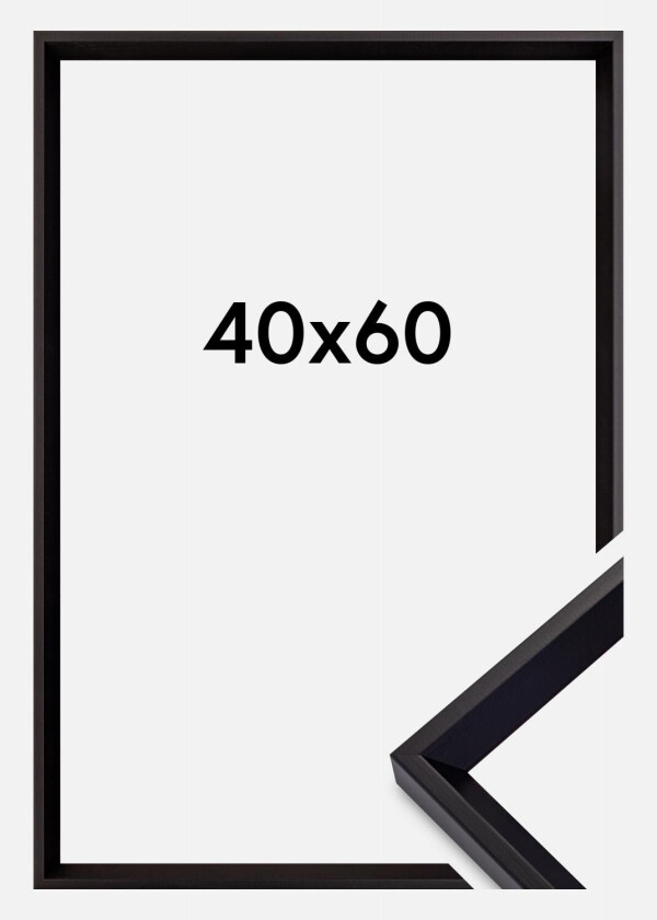 Ramme Globe Akrylglass Svart 40x60 Cm