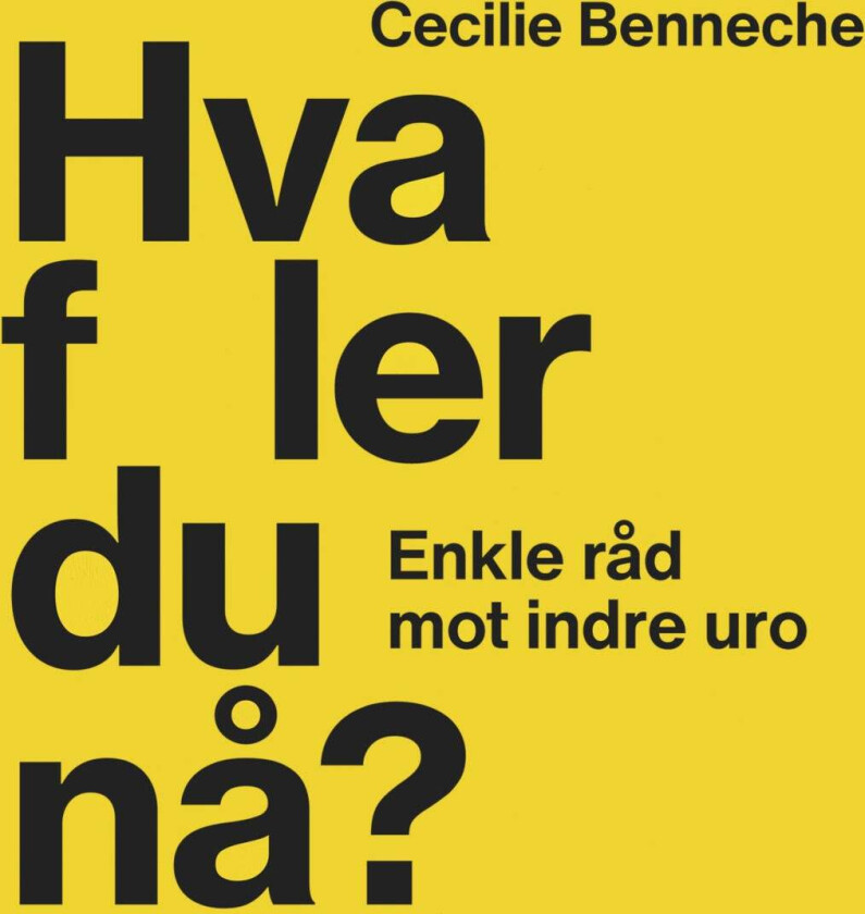 Hva føler du nå? av Cecilie Benneche
