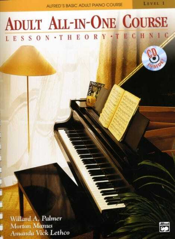 Alfred's Basic Adult All In One Course 1 av MANUS LETHC PALMER