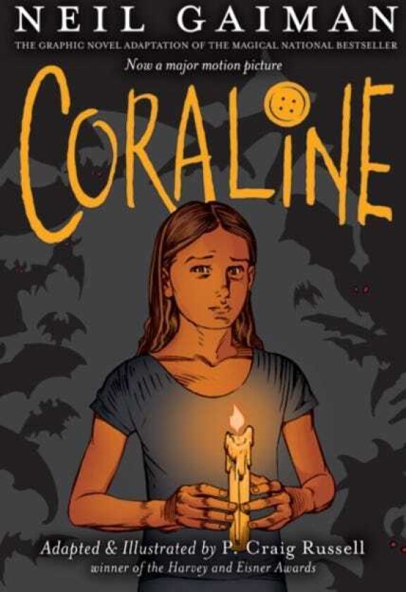 Coraline Graphic Novel av Neil Gaiman