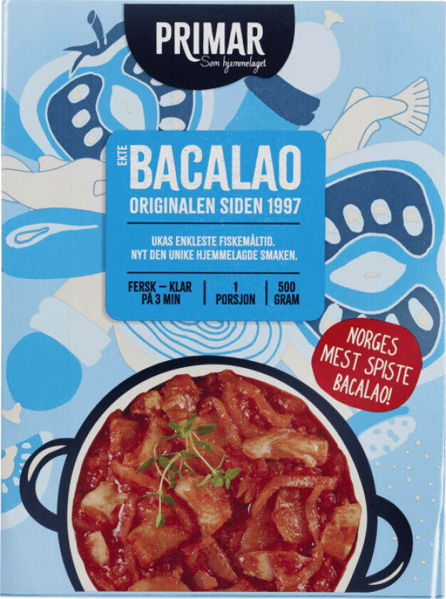 Primar Ekte Bacalao Originalen